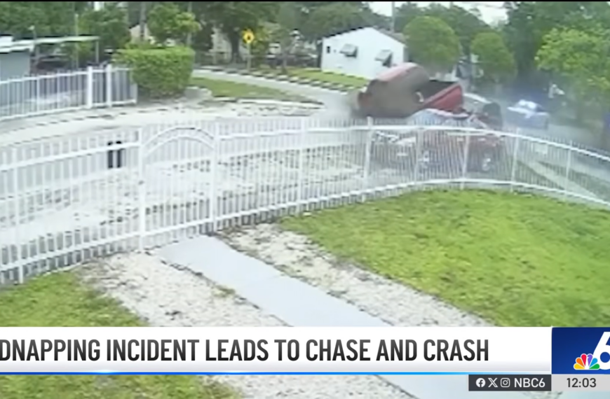 kidnapping ends in rollover