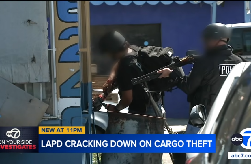 LAPD cargo thefts