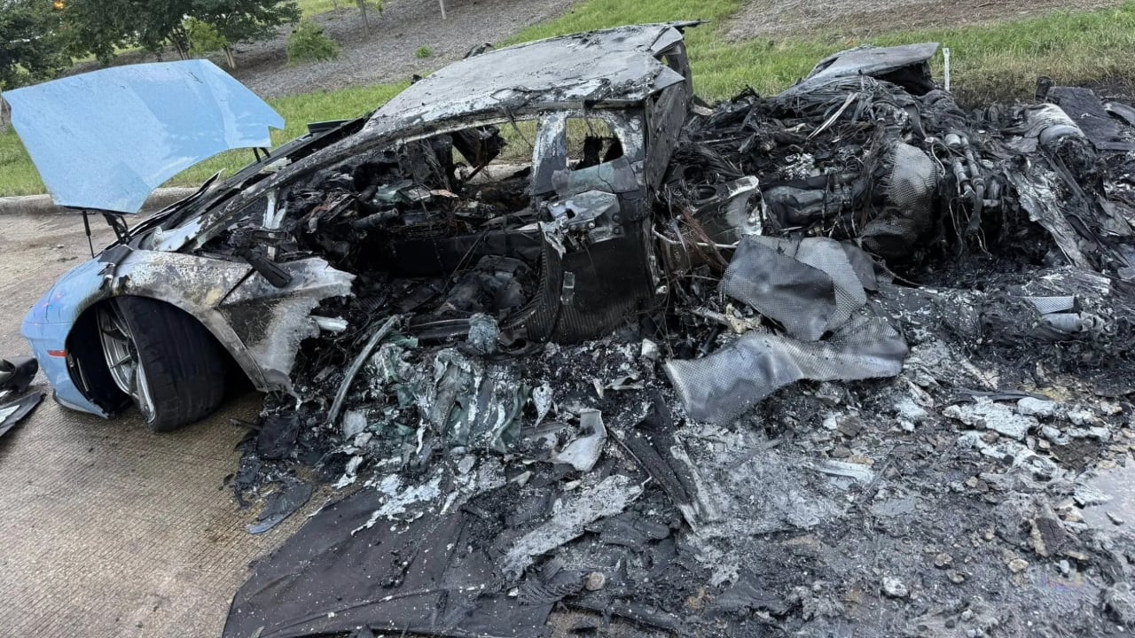 Lamborghini Crash