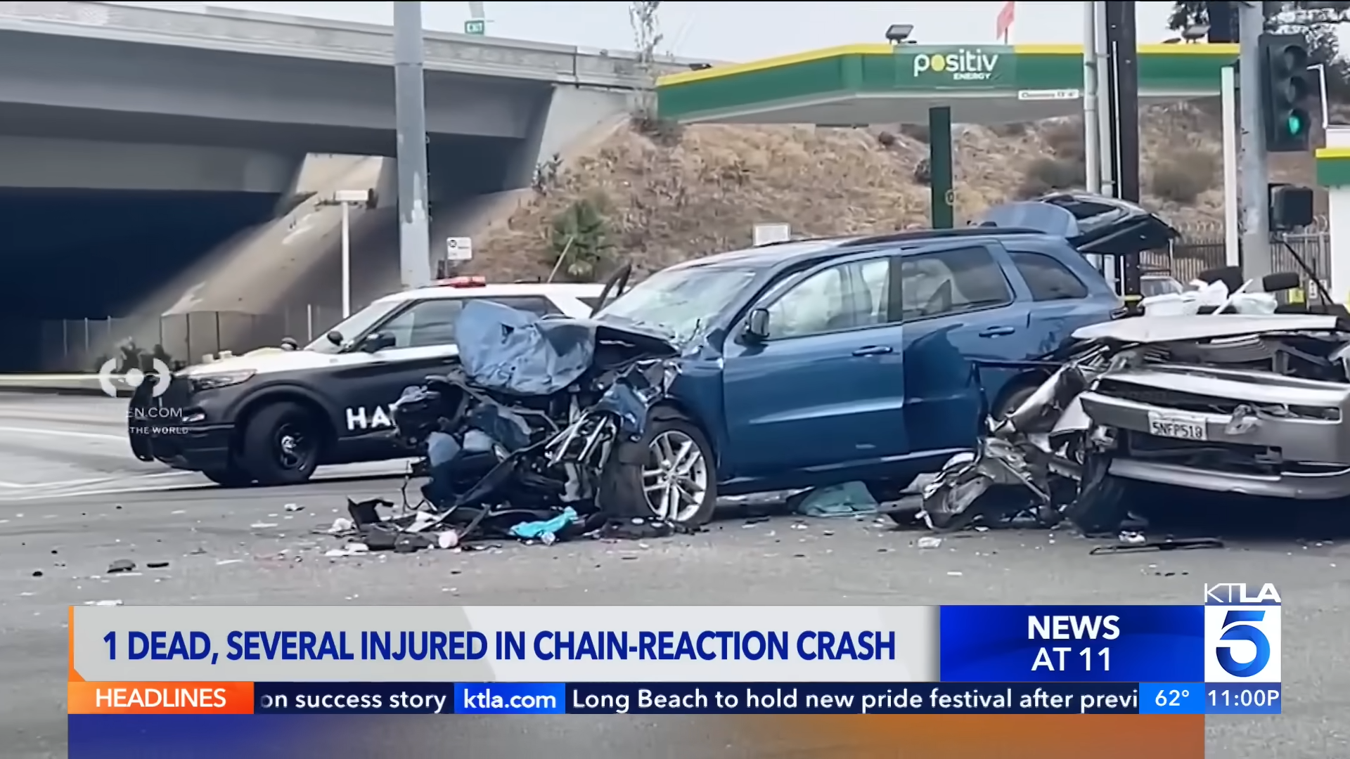 multi-car crash is deadly