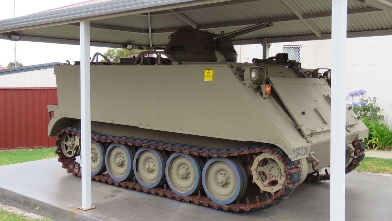 M113 armoured personnel carrier