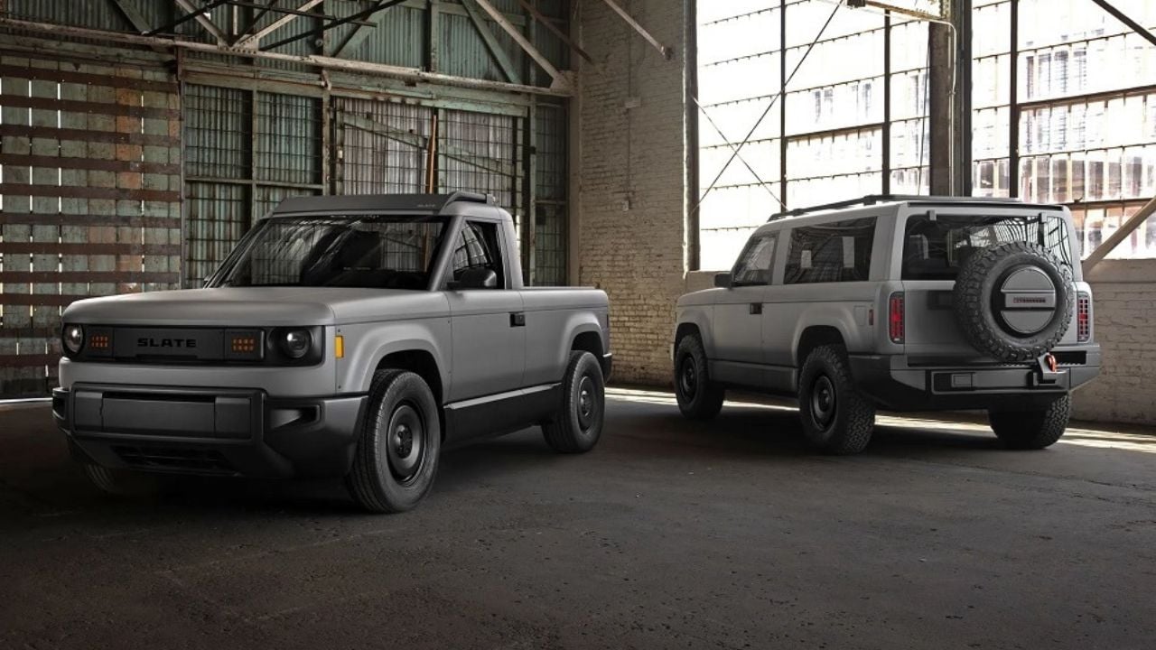 Slate electric pickup truck
