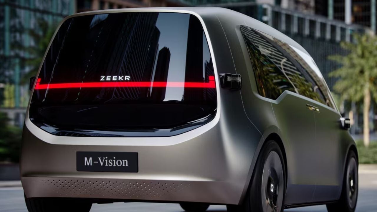 Zeekr M-Vision robotaxi concept car