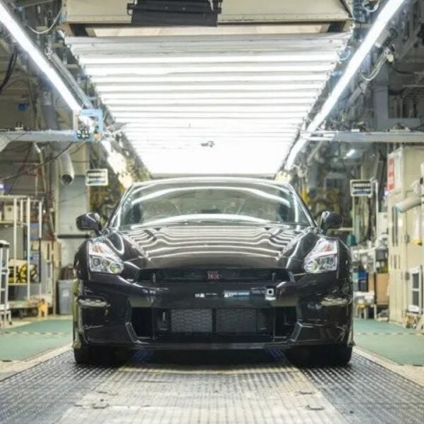 Nissan GT-R In Factory