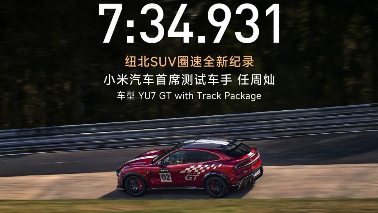 Xiaomi YU7 GT