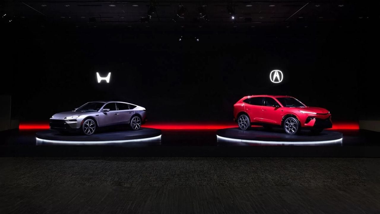 Honda Hybrid Sedan Prototype and the Acura Hybrid SUV Prototype