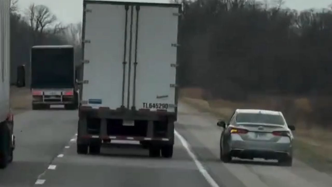 Left-lane camping meets road rage.