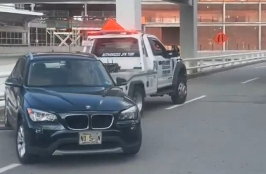 Don't Leave Your BMW at the JFK Curb. Not Even for 'Just a Minute.' These Tows Prove It.