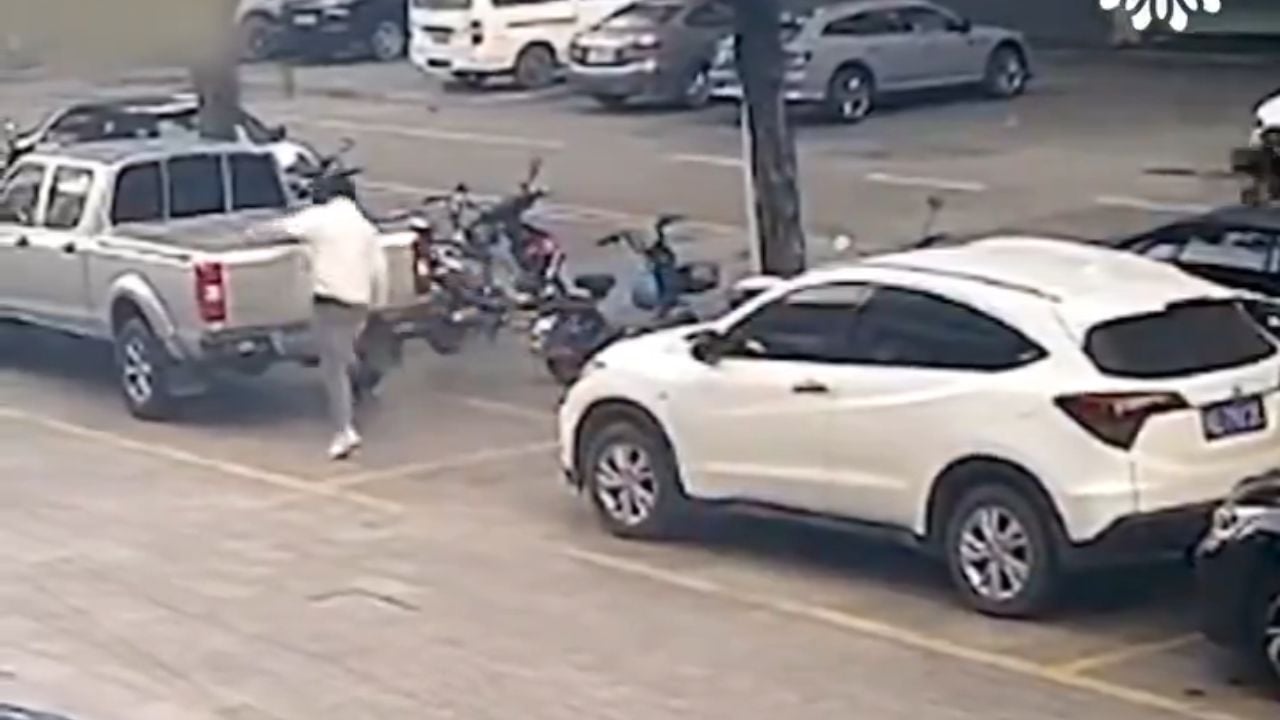 Driver Uses Truck as Bumper Car, Then Blames It for Existing.