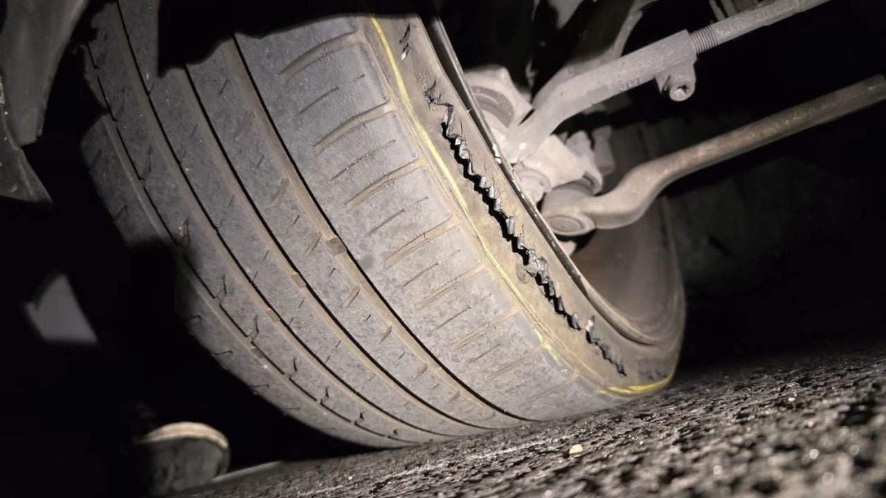 Reddit stunned as BMW owner discovers run-flat tires were secretly falling apart from the inside.