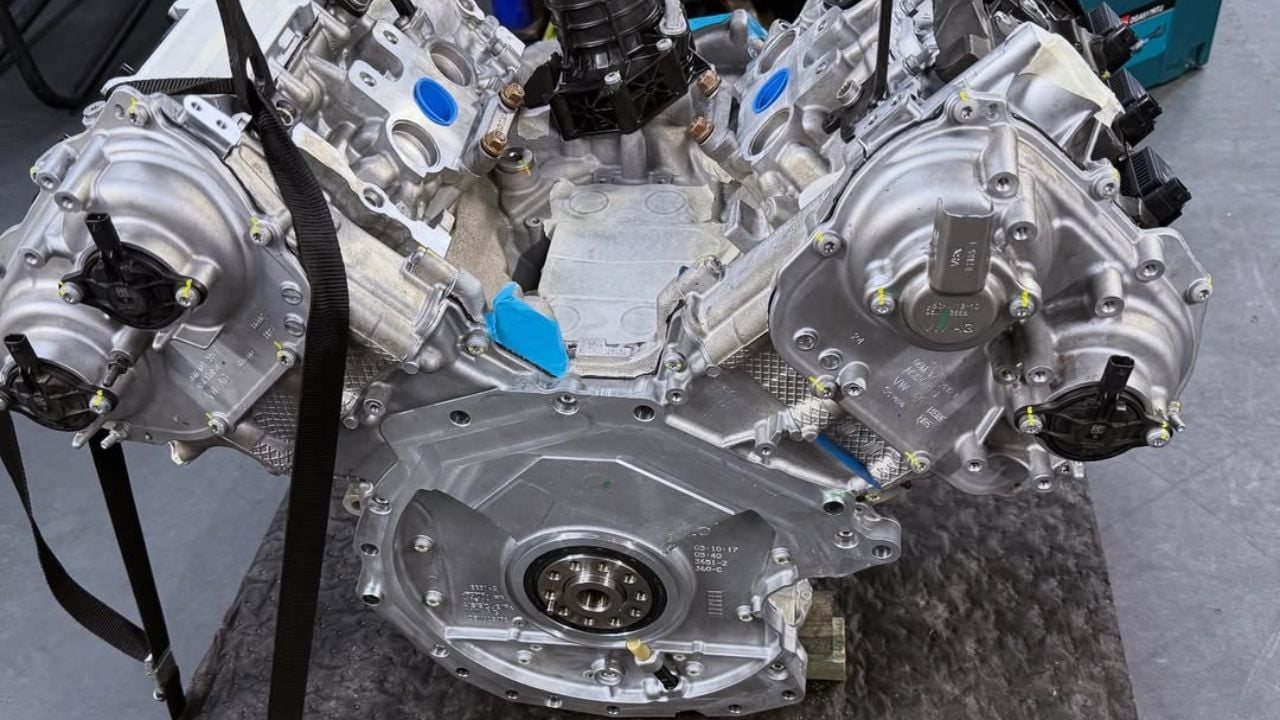 Audi EA839 twin turbocharged V6.