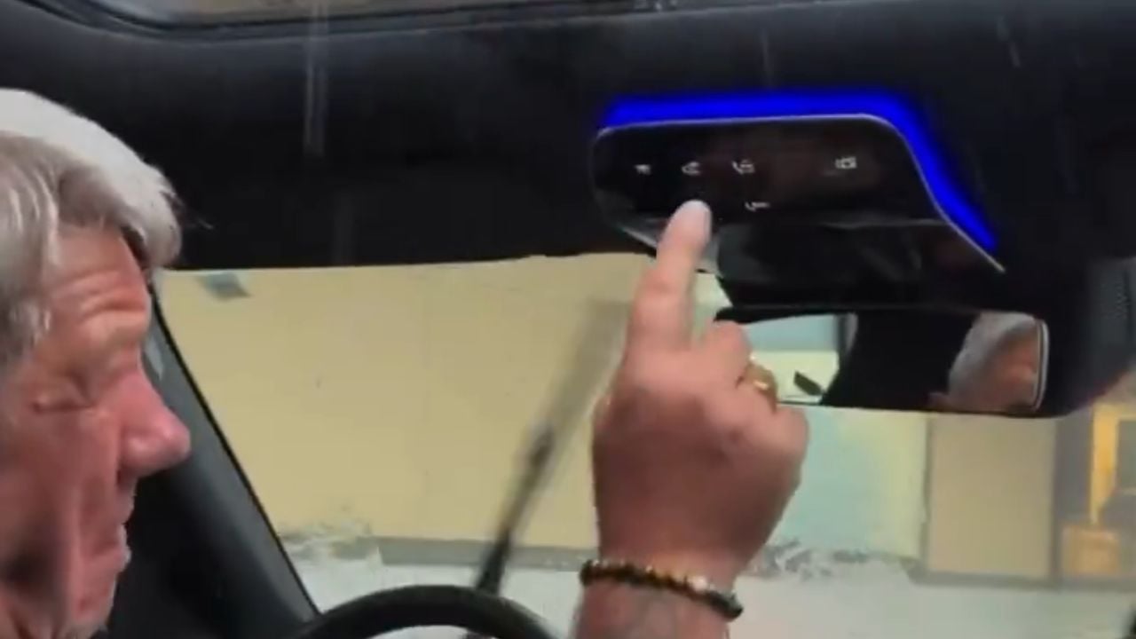 He told his Mercedes to 'open the roof' as a joke. The car wasn't laughing—but the rain sure was.