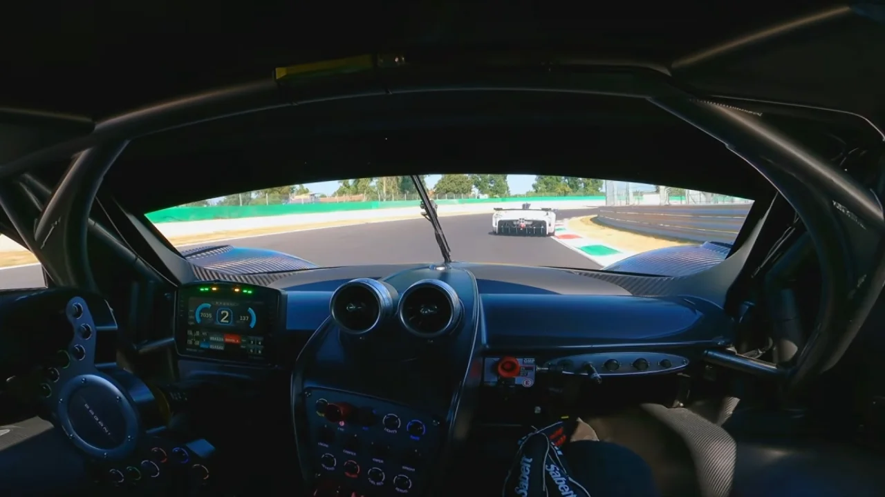 Pagani Huayra R Monza Onboard