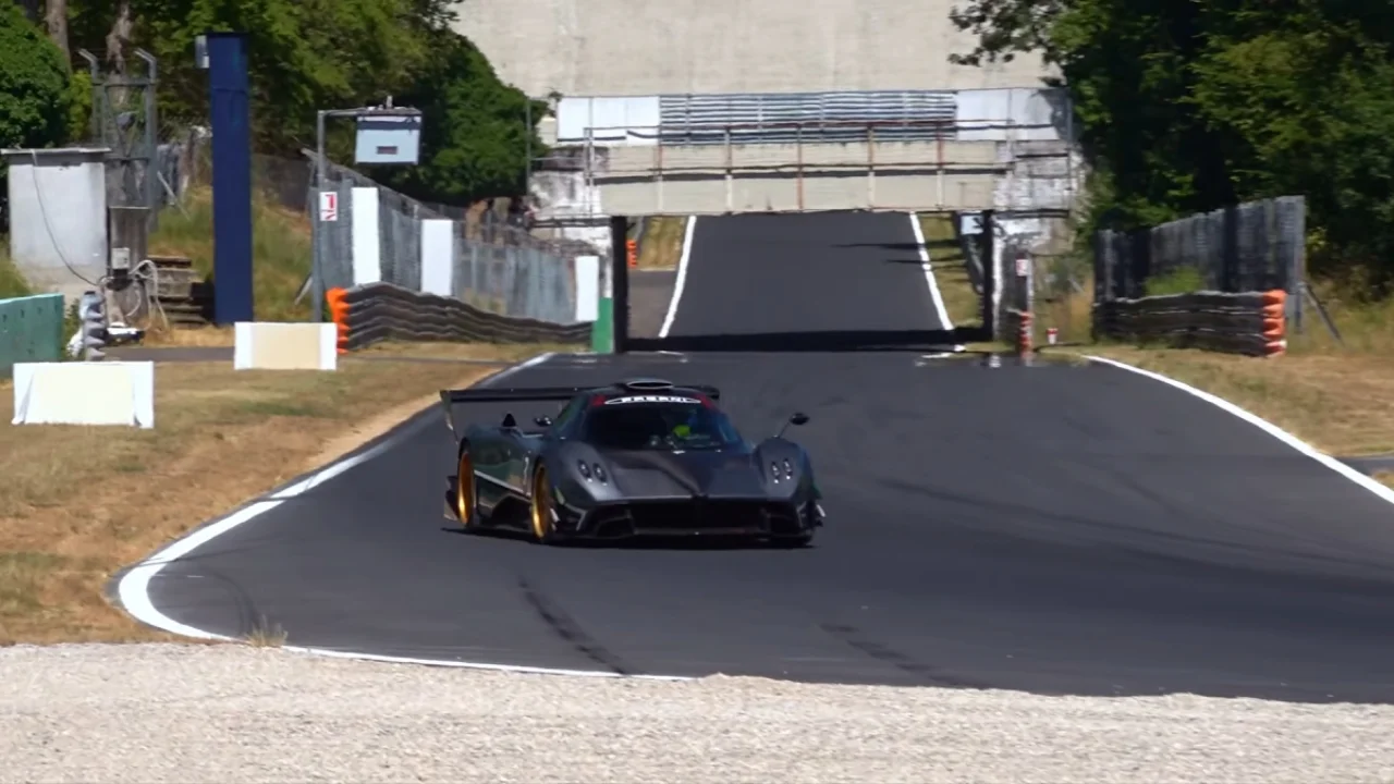 Pagani Monza Track Day