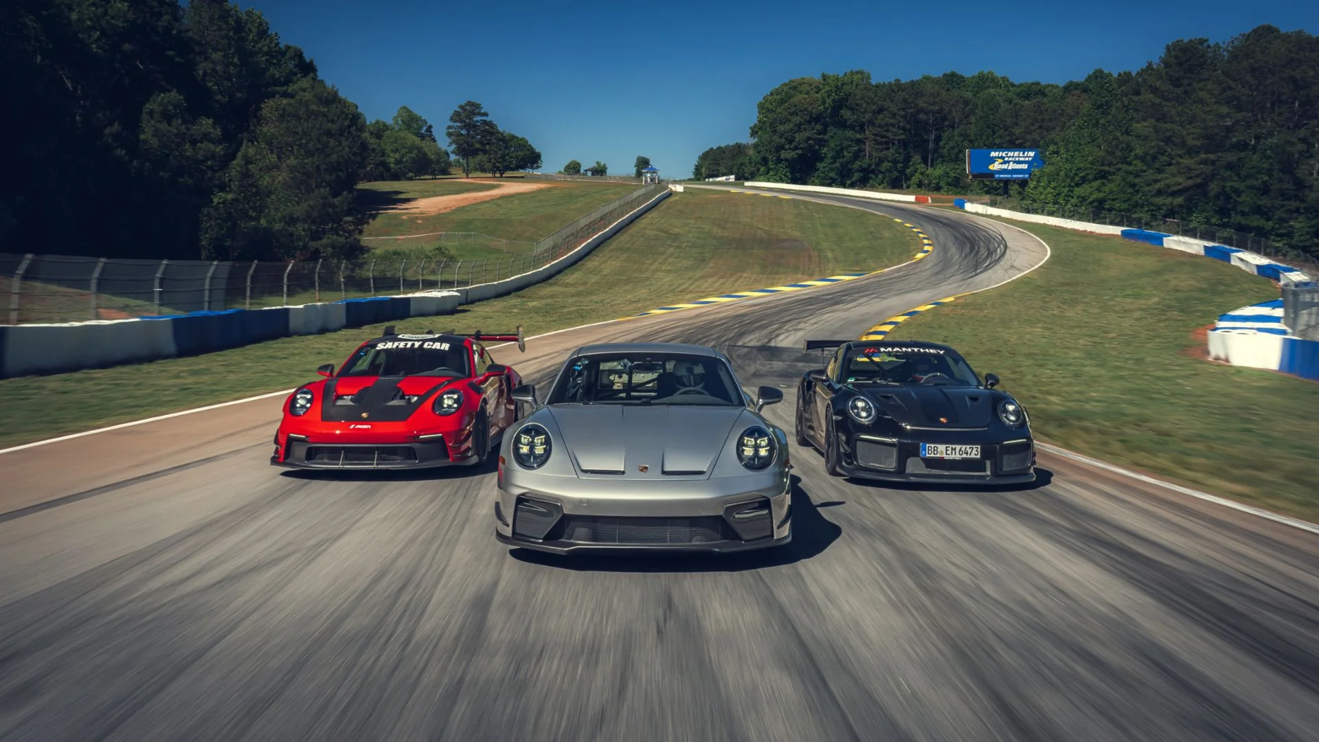 Porsche 911 Manthey Lineup Road Atlanta
