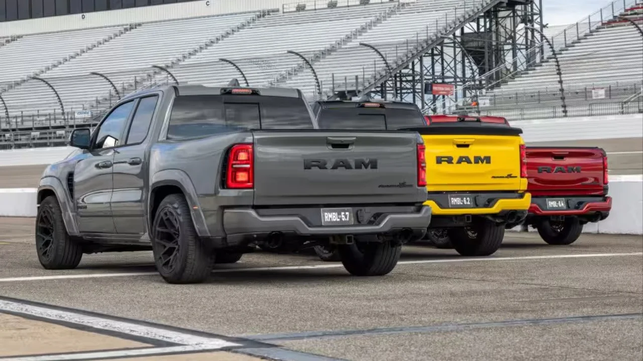 Ram Rumble Bee Rear View