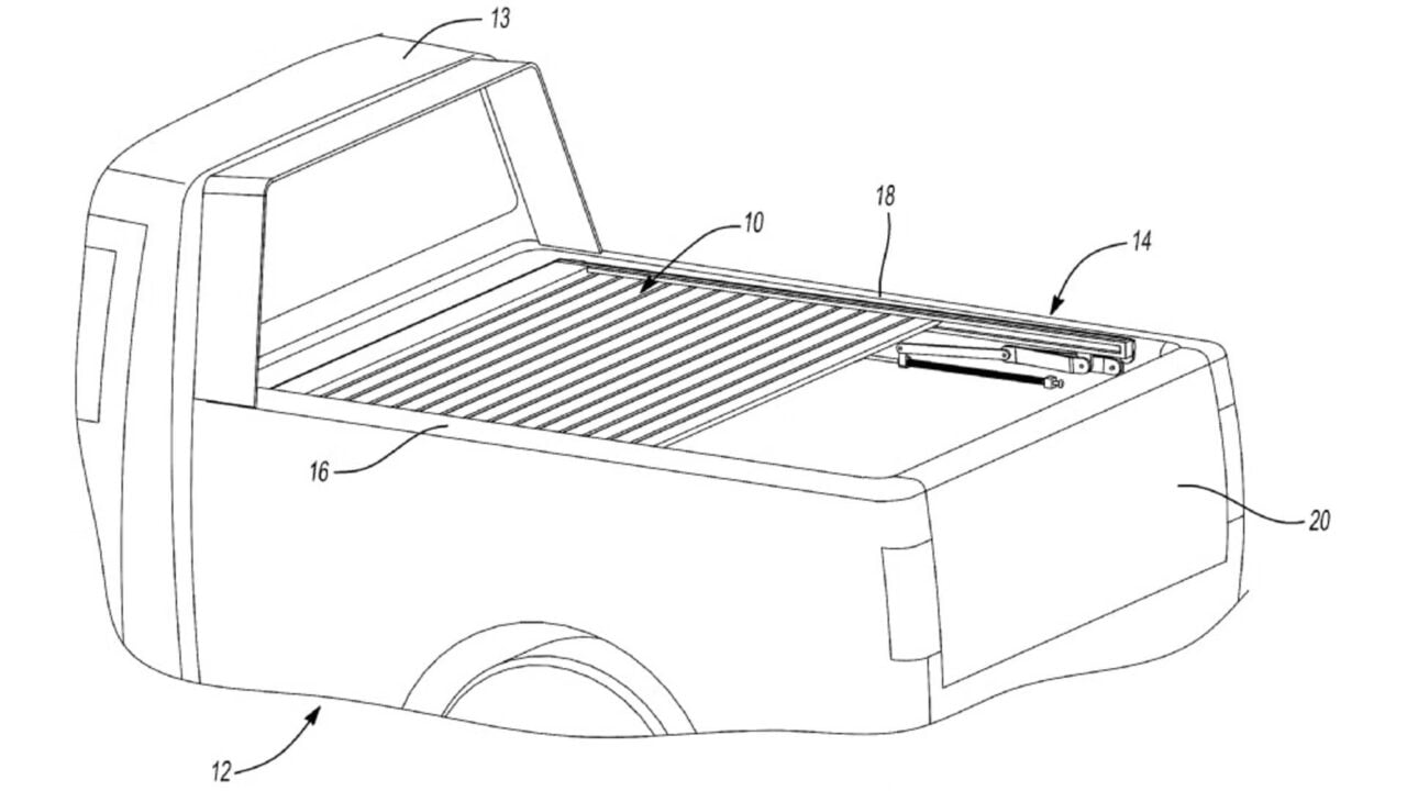 Ram truck bed cover.