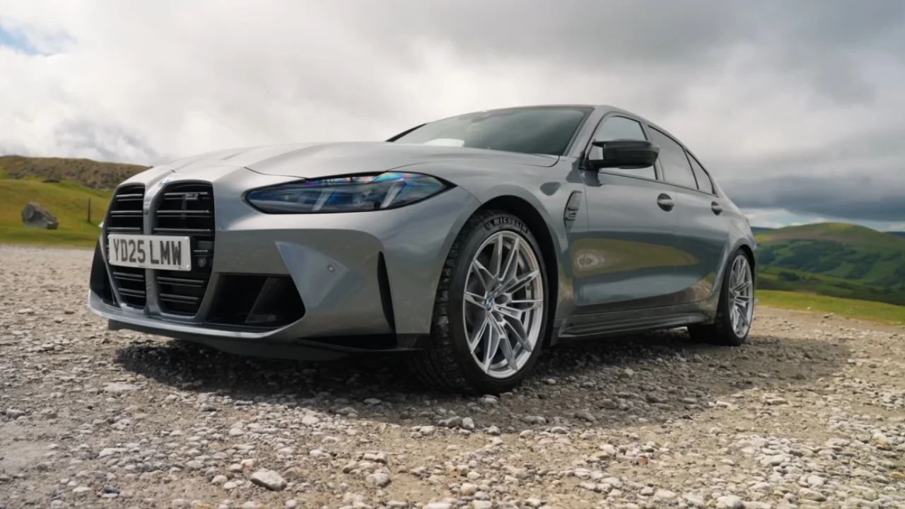 Richard Hammond Driving BMW M3 Front