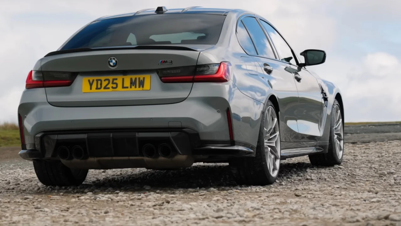 Richard Hammond Driving BMW M3 Rear