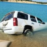 SUV Joyride Ends Half-Submerged in Infamous New Jersey Pit