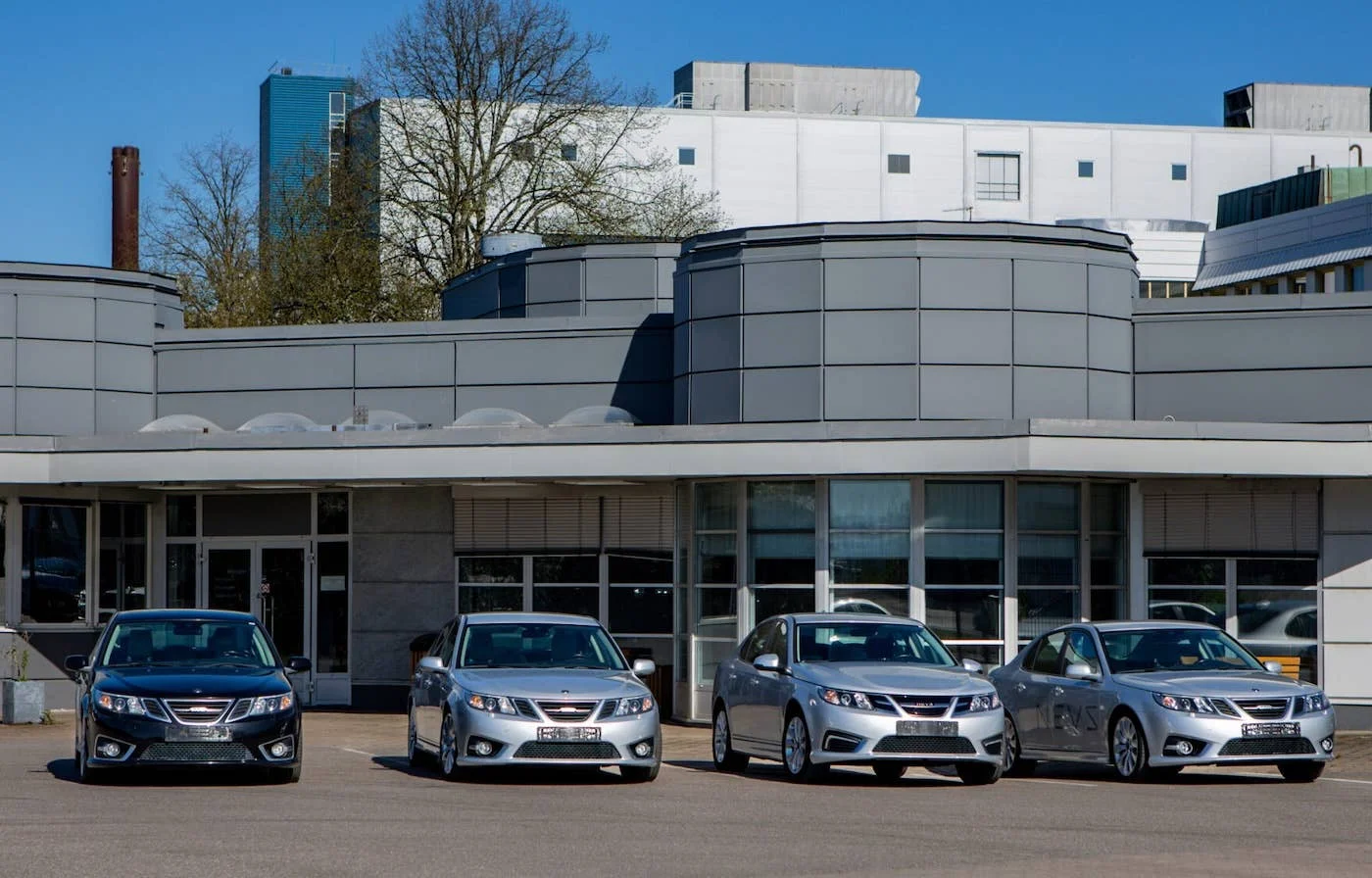 Saab lineup at auction