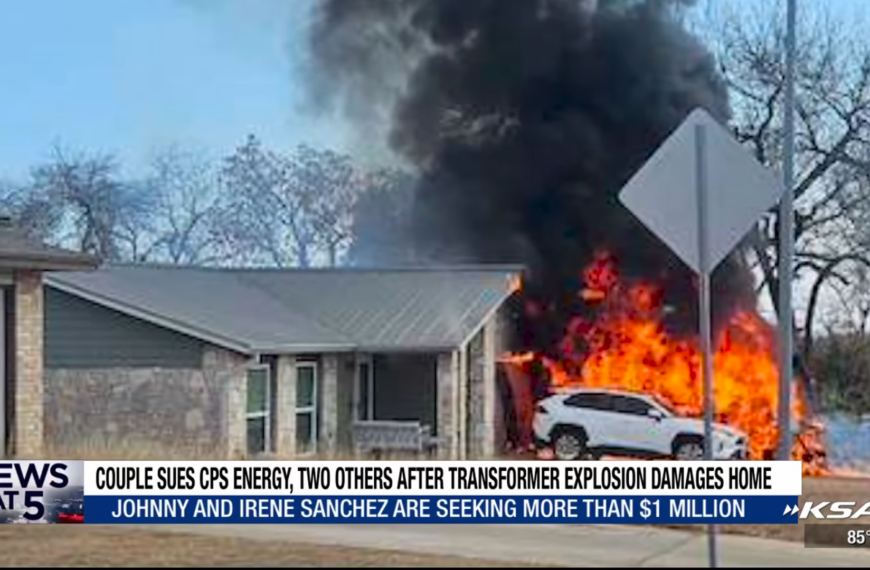 san antonio couple sues CPS energy after explosion