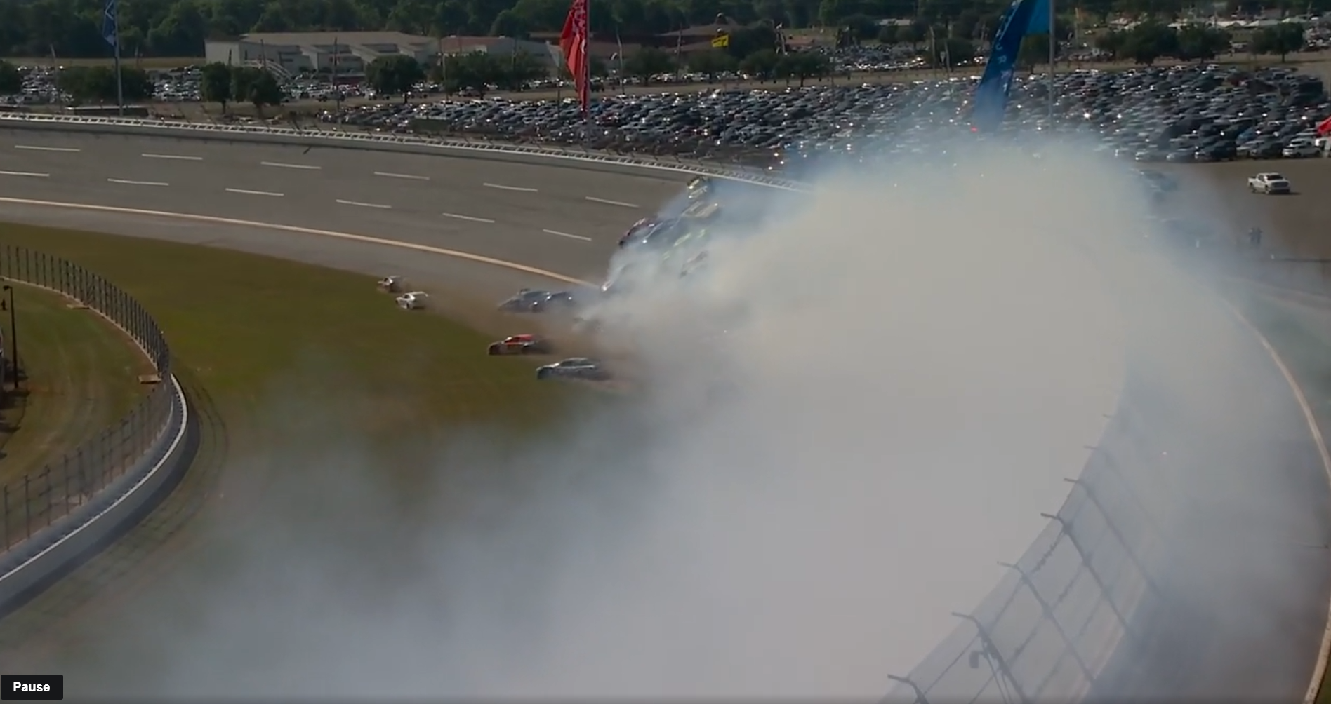 crash at talladega