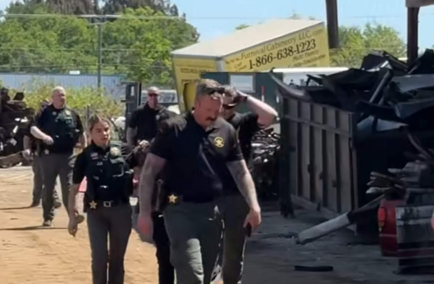 search warrant in scrap yard results in arresting man with 5,000 warrants