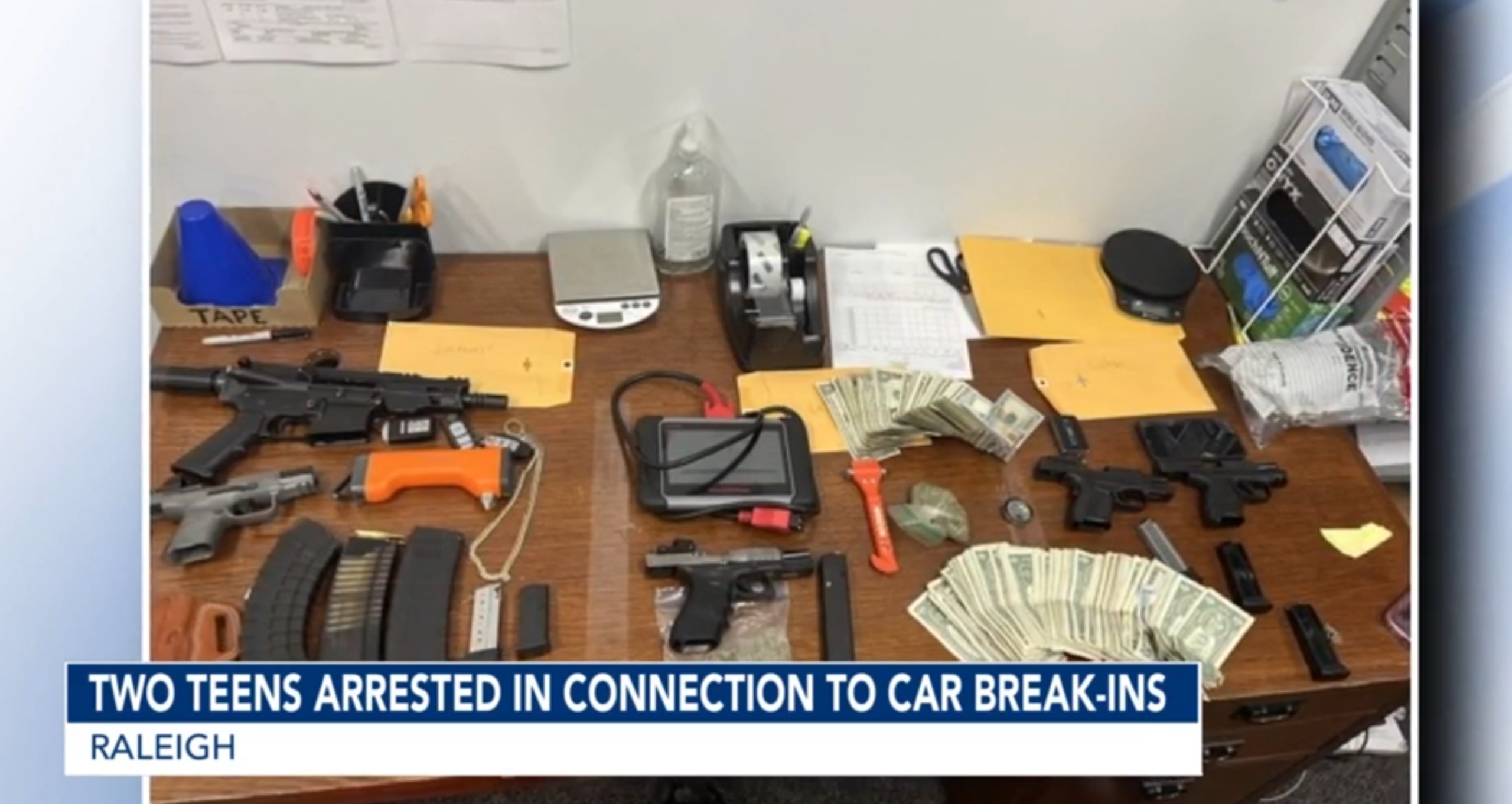 two teens arrested for car thefts across counties