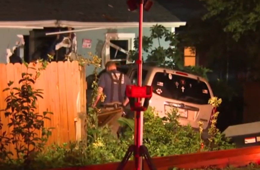 Durham Woman Says Her Home Has Been Hit by Cars Up to 20 Times. The Latest Crash Severed a Gas Line and Shattered Her Garden.