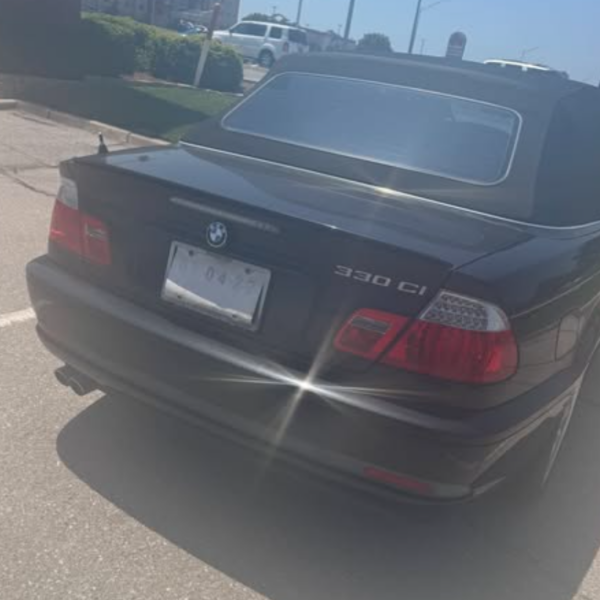 bmw with four-year-old registration