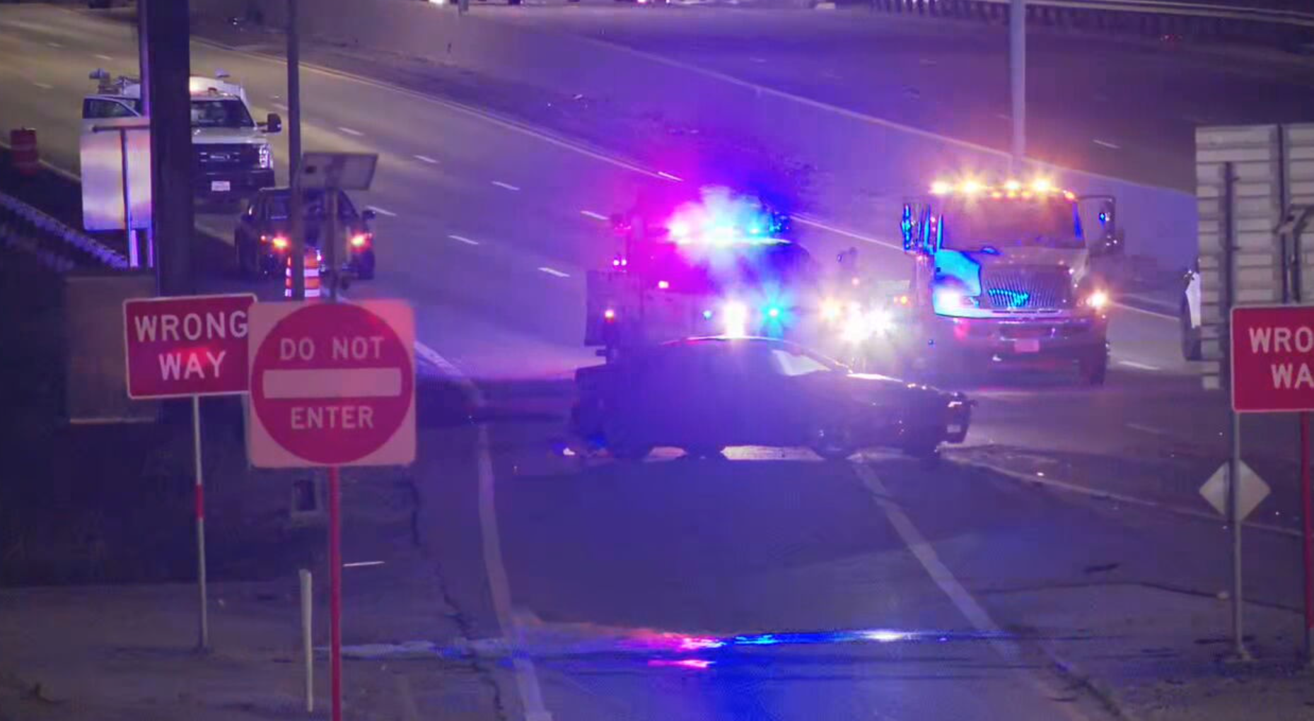 man gets hit by car after accident