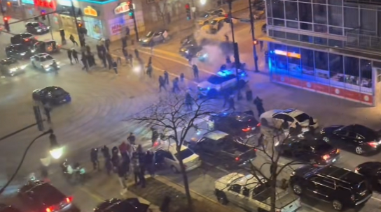 chicago takeover caught on camera