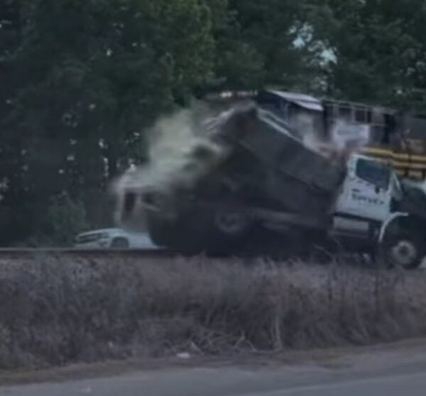 Viral Video of Freight Train Crashing Into a Septic Tank Truck Is a Reminder for Drivers to Look Both Ways