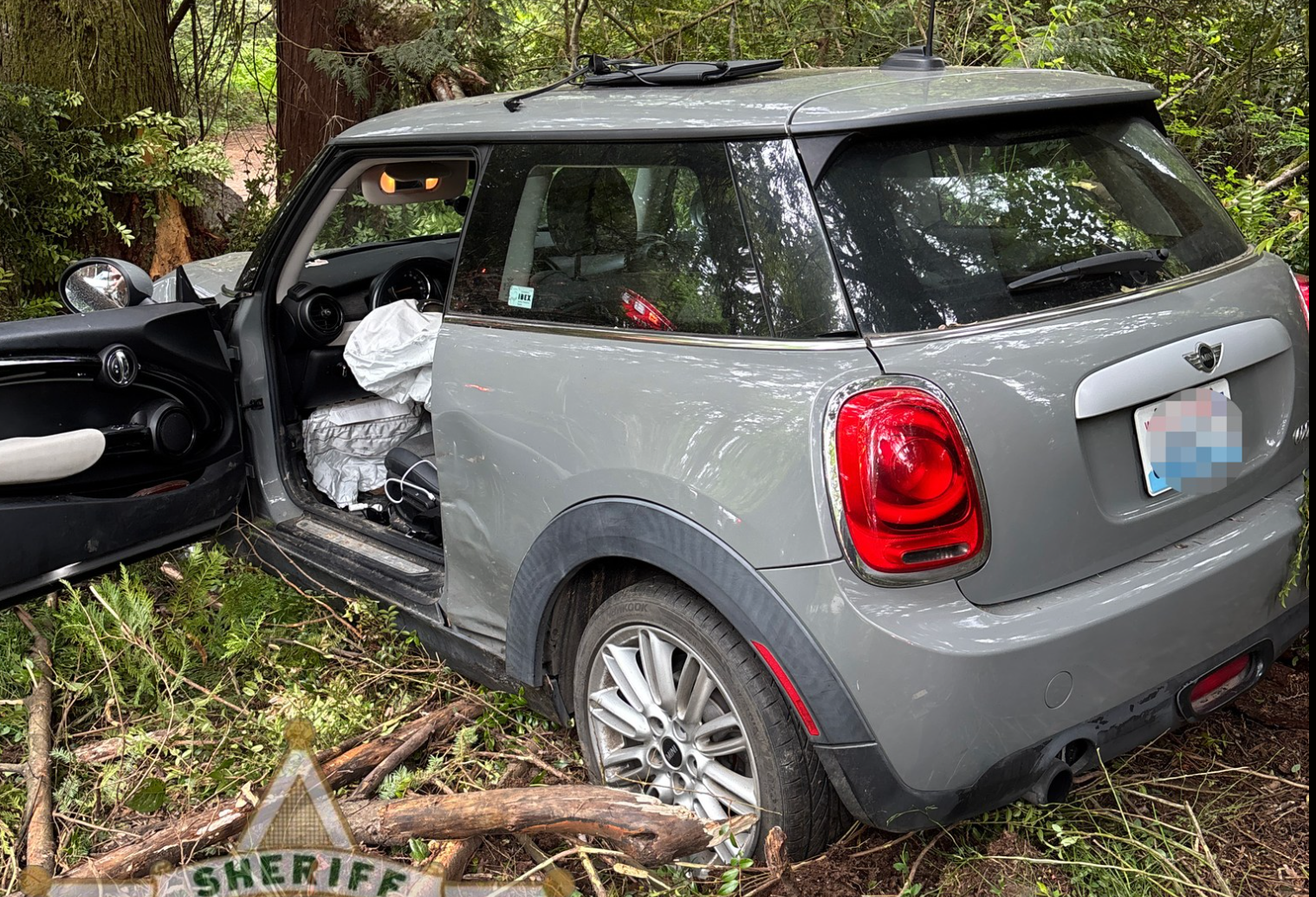 mini cooper crash