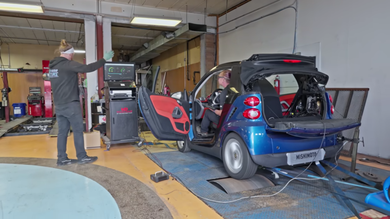 Turbocharged Smart.