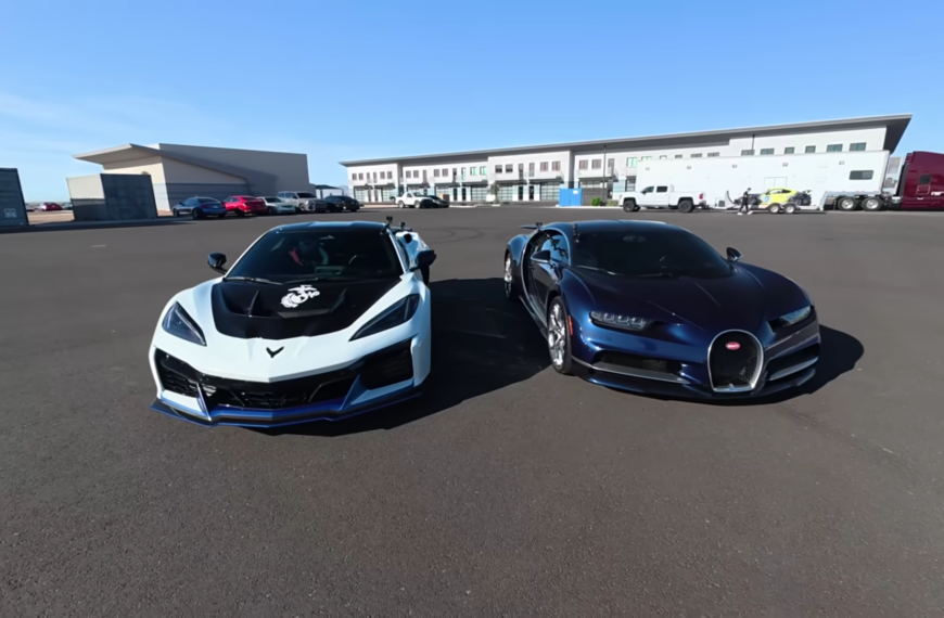 Chevy Corvette ZR1X Humiliates $4M Bugatti Chiron In Drag-Race Showdown