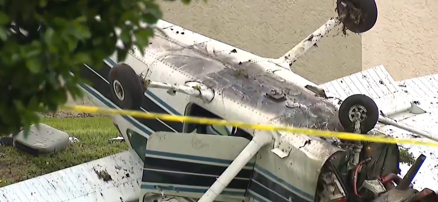 small plane crash