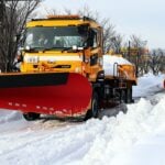 Snow removal trucks.