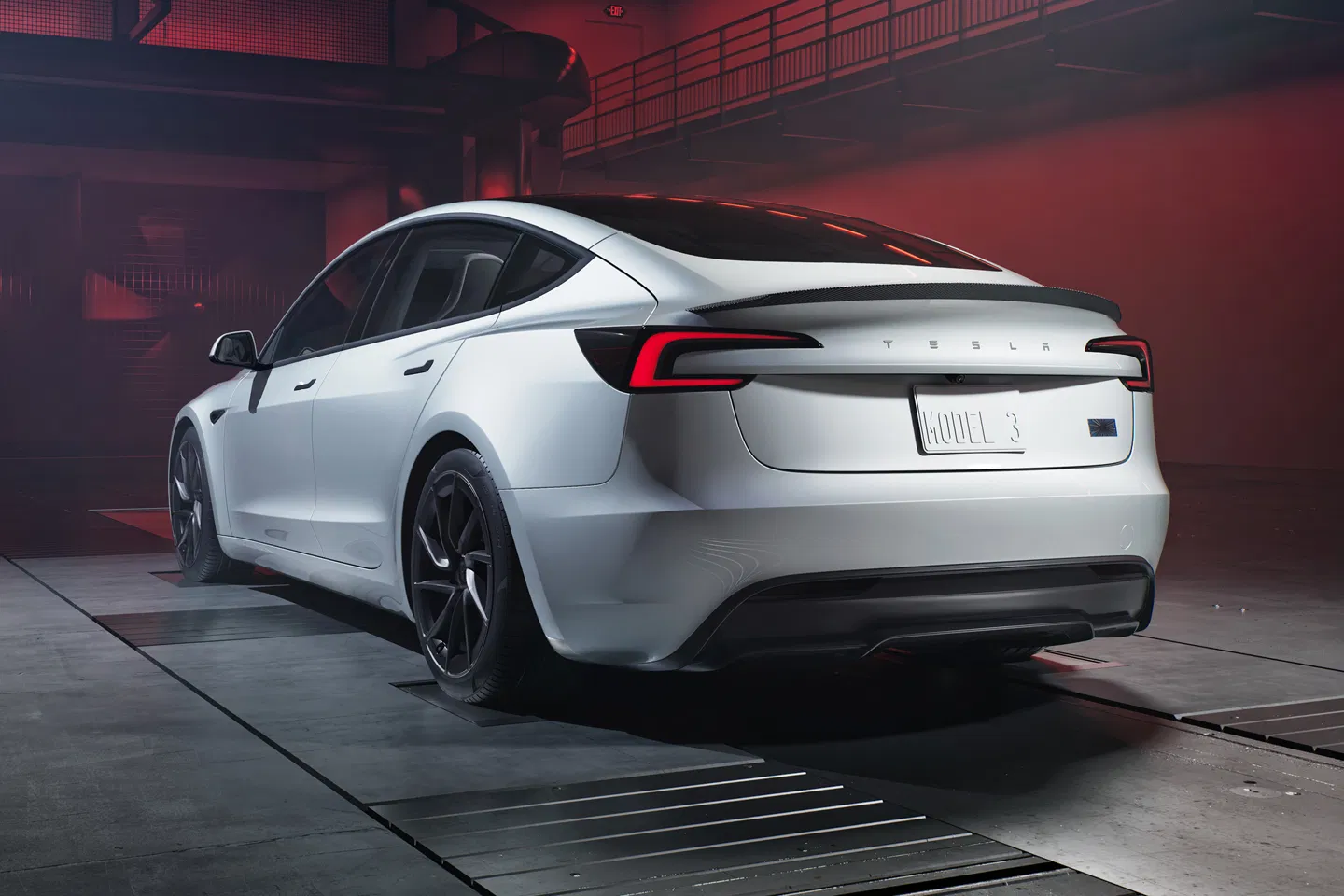 Tesla Model 3 Rear View