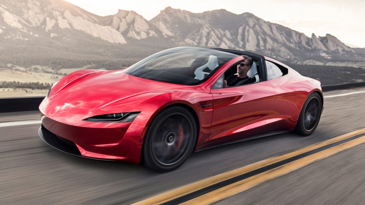 Tesla Roadster.