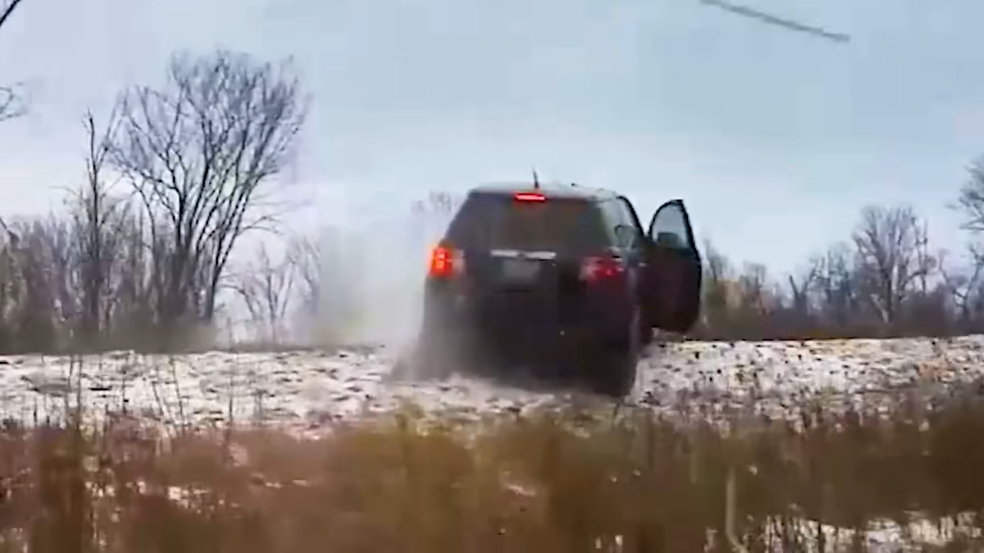man avoiding stop stick gone wrong