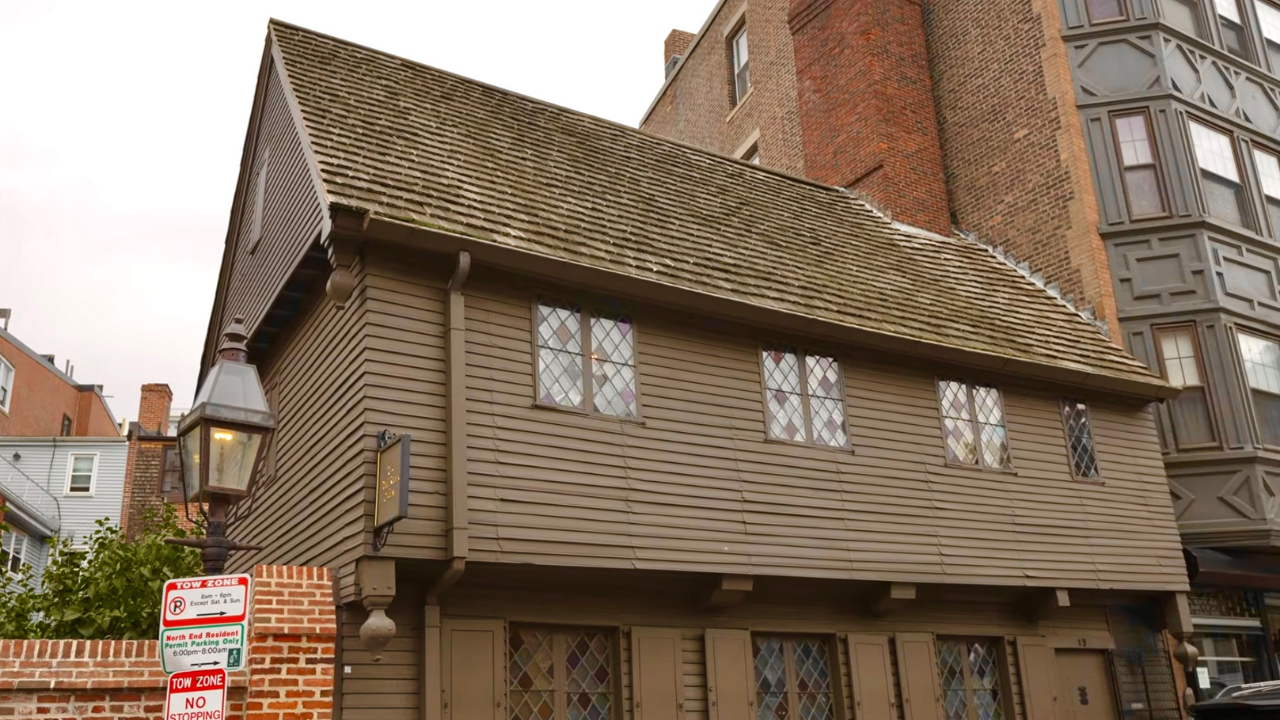 The Freedom Trail Paul Reveres House