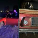 The Junior Trooper Sticker and a Disappearing License Plate Didn’t Exactly Help During This 130 Mph Police Chase