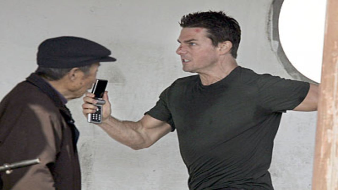 om running with the Nokia N92 in Mission Impossible III