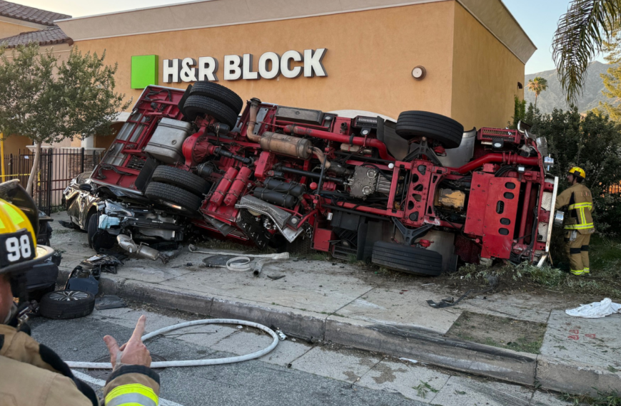 New LAFD Fire Engine Rollover Video Sparks Massive Debate Over Who Caused the Crash