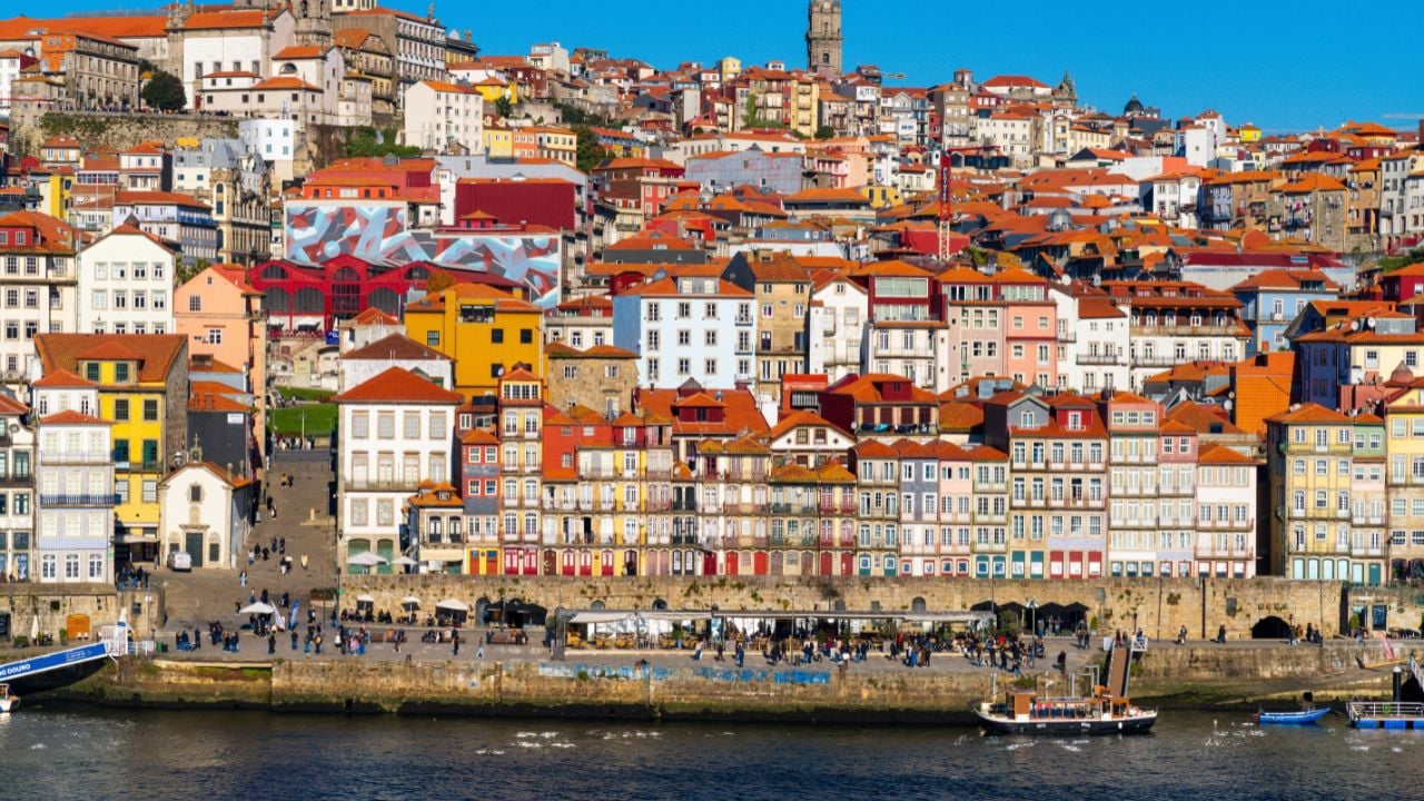 Ribeira neighborhood in Porto, Portugal