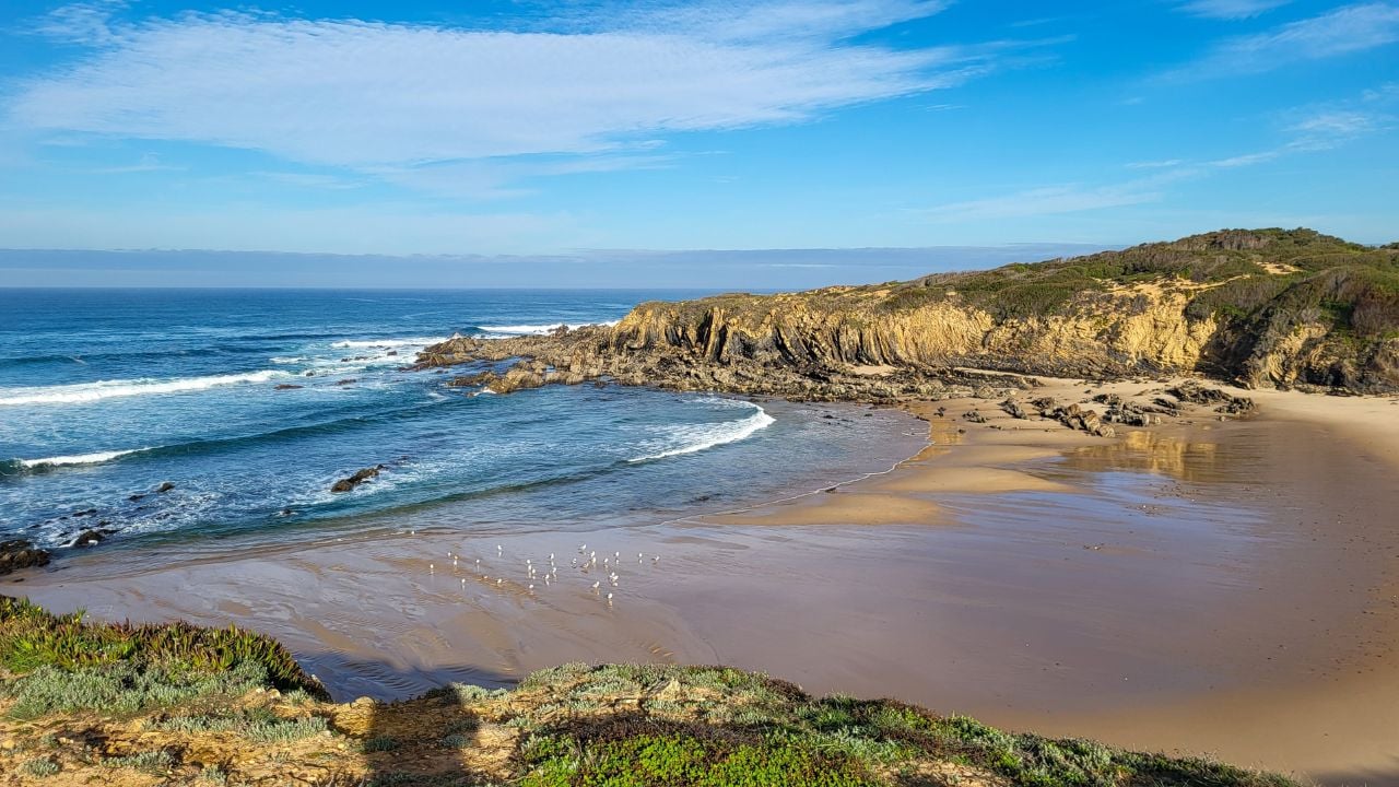 Almograve Beach and cliff paths on Portugal's Vicentina Coast