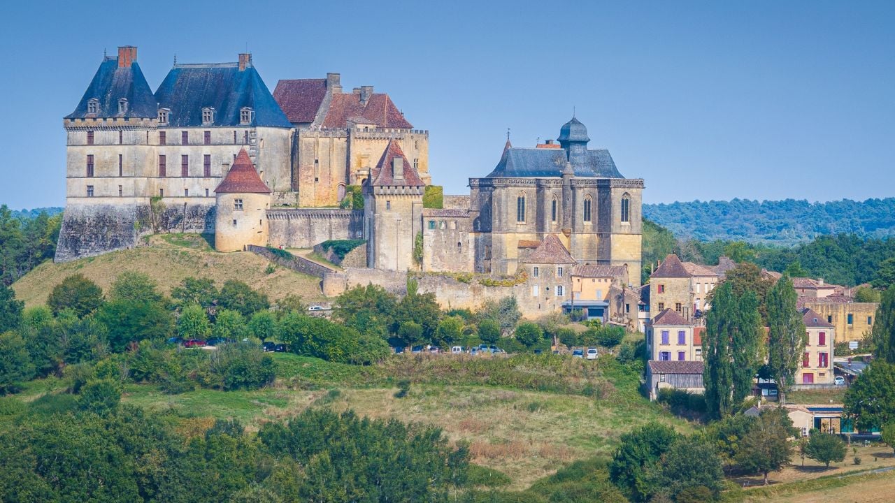 Biron, a commune in the Dordogne department in southwestern France