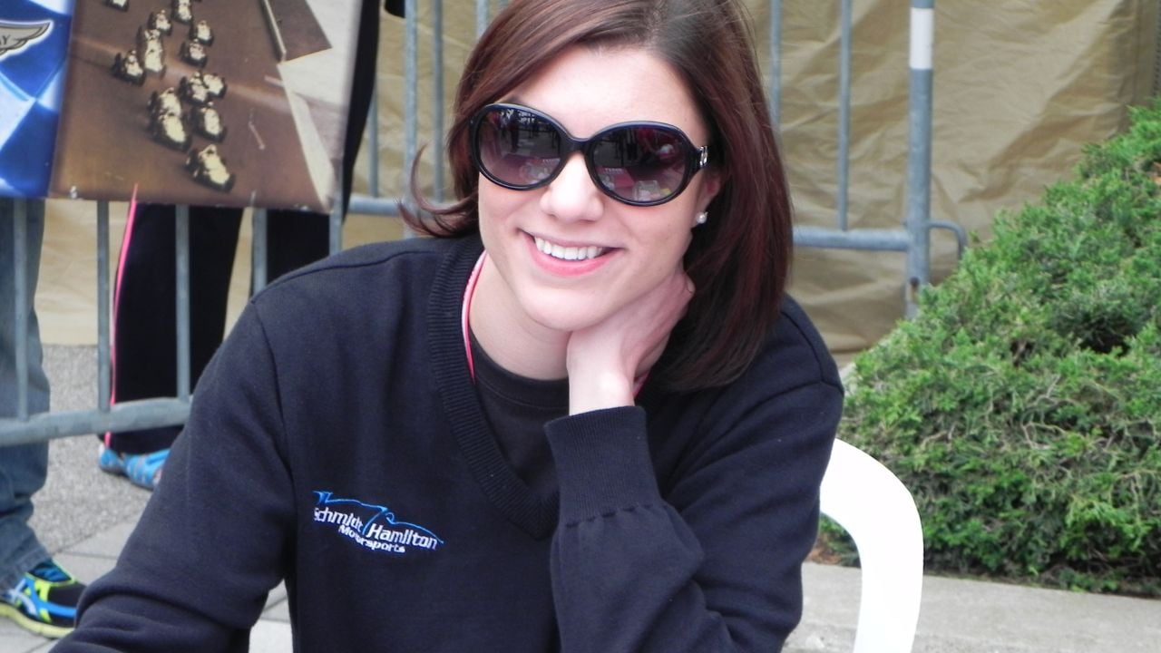 Katherine Legge at the 2013 Indianapolis 500